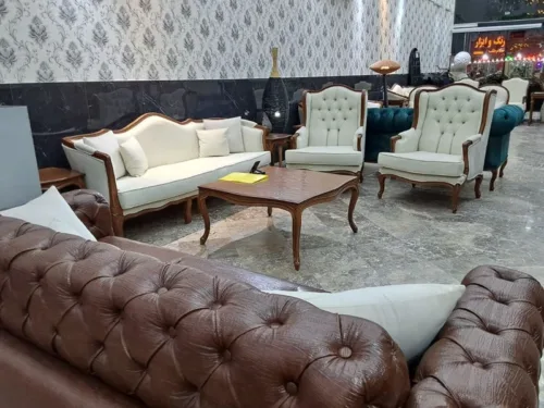 خرید مبل 8 نفره چستر چرم
