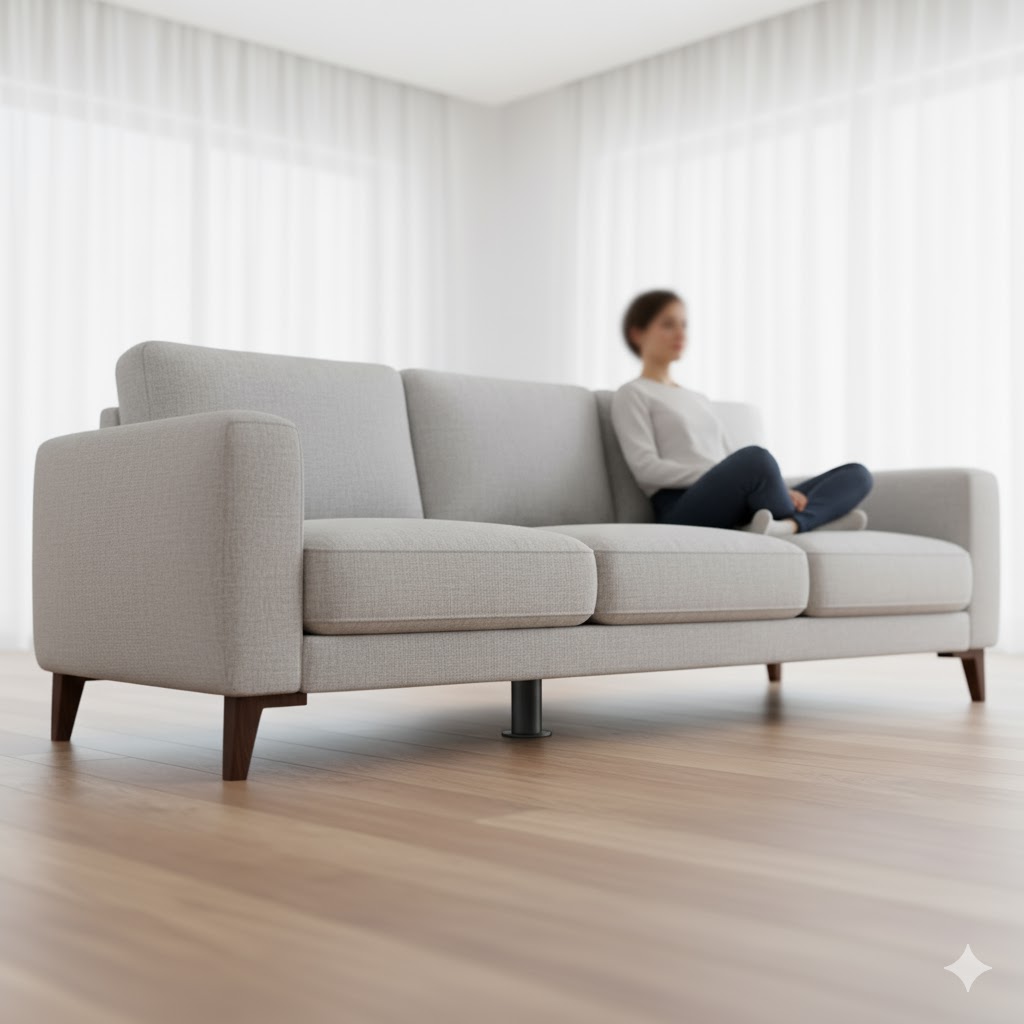 علت کوتاه بودن پایه وسط مبل