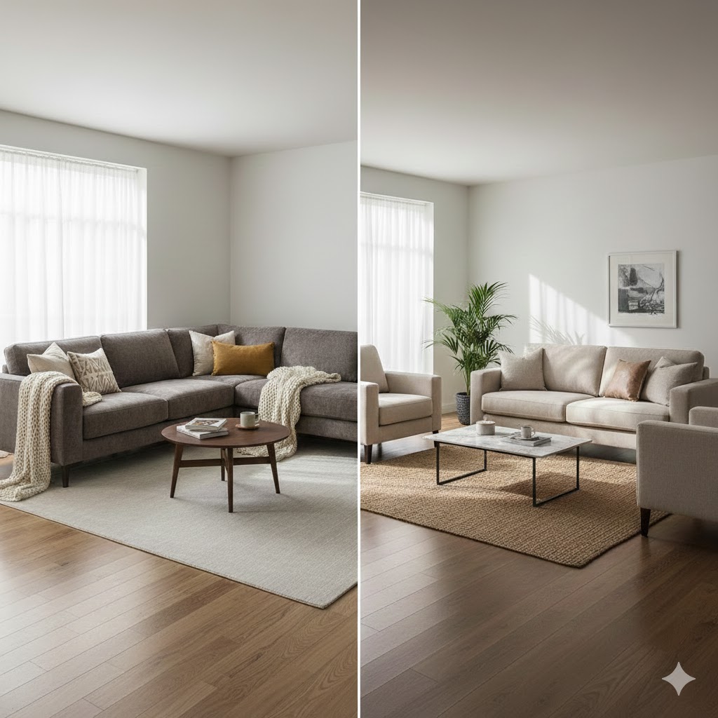 مبل ال بهتره یا راحتی؟