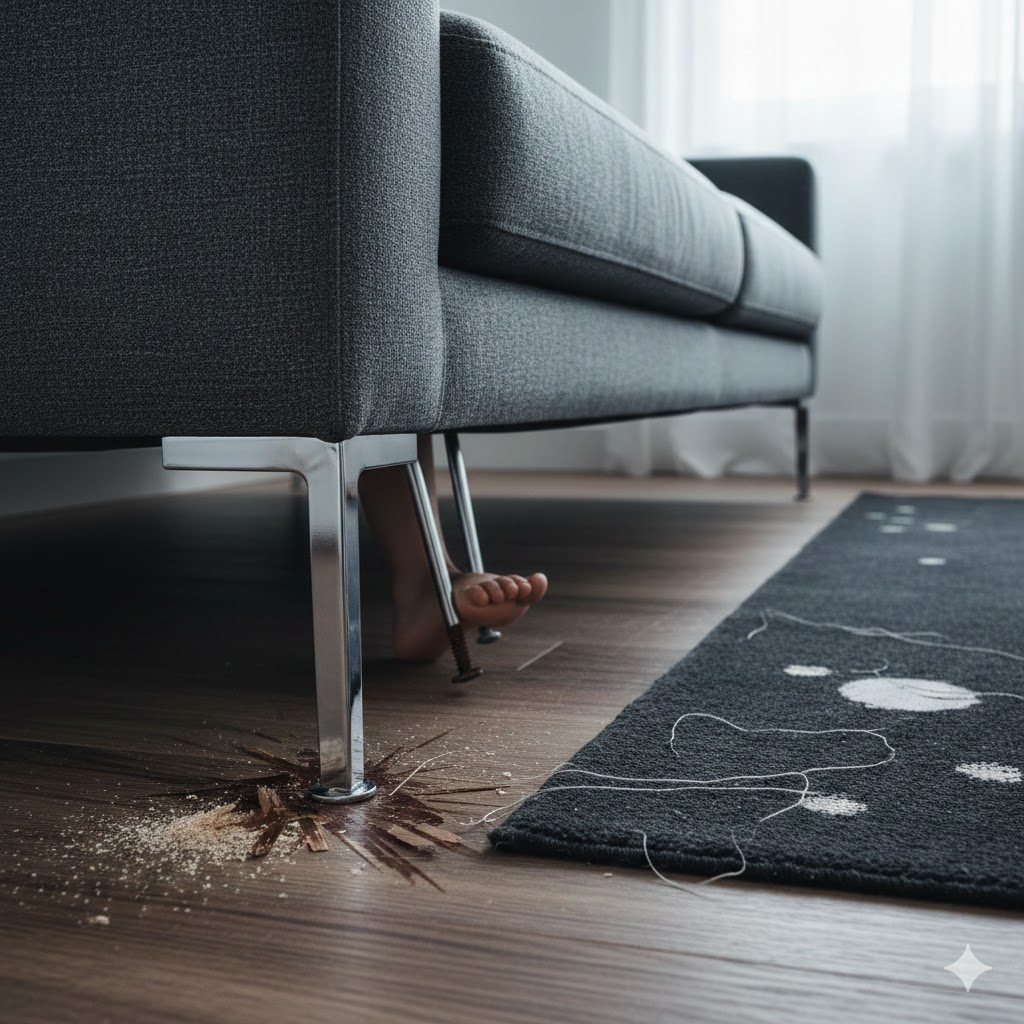 معایب مبل پایه فلزی